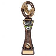 Maverick Top Goal Scorer Football Trophy Award 290mm : New 2020