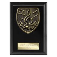Cobra Plaque Music Award Epic Black 125mm - NEW 2025 - PL24214B