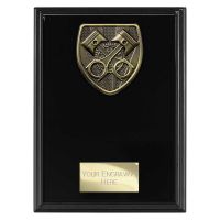 Cobra Plaque Motorsport Piston Award Epic Black 175mm