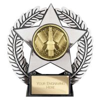 Emperor Star Motor Sports Plaque Silver 120mm