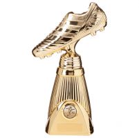 World Striker Deluxe Football Boot Trophy Award Gold 260mm : New 2020