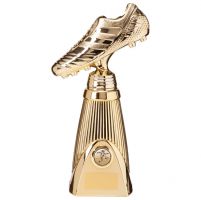 World Striker Deluxe Football Boot Trophy Award Gold 290mm : New 2020
