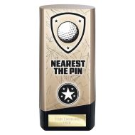 Prime Heavyweight Golf Nearest the Pin Gold and Black 160mm - - PM25457A