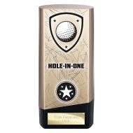 Prime Heavyweight Golf Hole in One Gold and Black 160mm - NEW - PM25485A