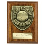 Cobra Plaque Managers Player Award Walnut 125mm - NEW 2025 - PN25109B
