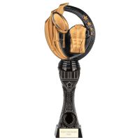 Renegade Heavyweight Rugby Award Black 250mm : New 2023