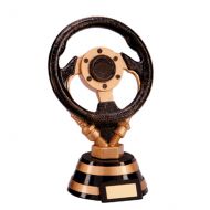 The Motorsport Steering Wheel Trophy Award 155mm