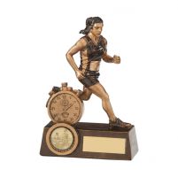 Athletics Trophies Endurance Female Running Trophy Award 145mm