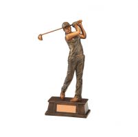 The Classical Female Ladies Golf Trophy Award 160mm