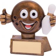 Smiler Ten Pin Award 75mm - RF18080A