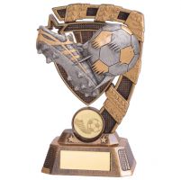 Euphoria Football Boot and Ball Trophy Award 150mm : New 2020