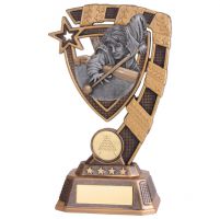 Euphoria Snooker Male Player Trophy Award 180mm : New 2020