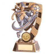 Euphoria Girls Football Trophy Award 150mm : New 2019