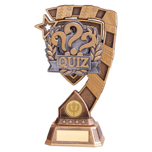 Euphoria Quiz Trophy Award 210mm : New 2019