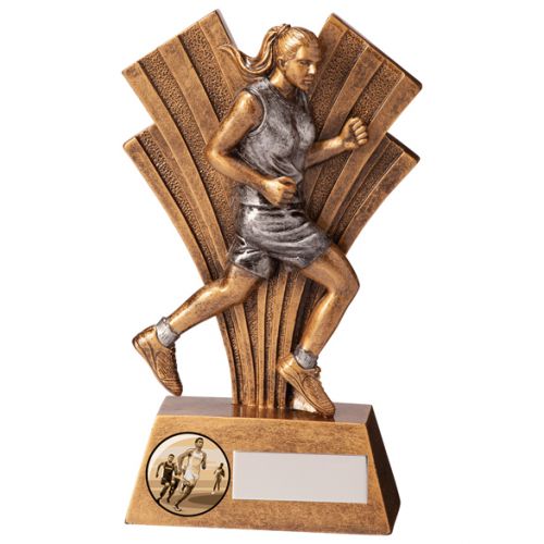 Athletics Trophies Xplode Running Female Trophy Award 150mm : New 2020