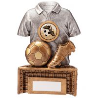 Spirit Football Boot and Ball Trophy Award 145mm : New 2020