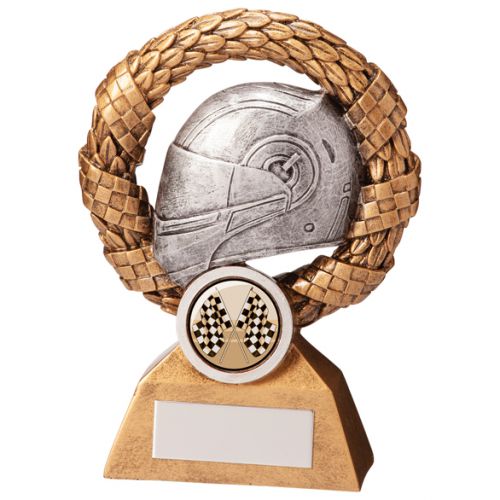 Monaco Wreath Motorsport Helmet Trophy Award 130mm : New 2020