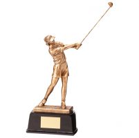 Royal Golf Female Trophy Award 230mm : New 2020