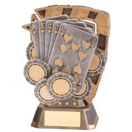 Euphoria Poker Trophy Award 130mm : New 2020