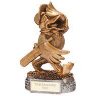 Golden Duck Cricket Award 155mm : New 2022