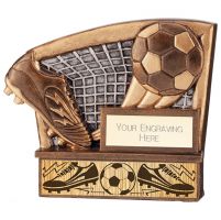 Vision Boot Football Resin Award 95mm : New 2022