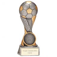 Revolution Football Resin Award Silver 125mm : New 2022