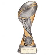 Revolution Rugby Resin Award Silver 175mm : New 2022