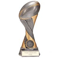 Revolution Rugby Resin Award Silver 200mm : New 2022