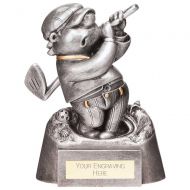 Goof Balls Golf Bunker Award Silver 140mm : New 2023