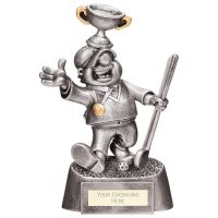 Goof Balls Golf Winner Award Silver 185mm : New 2023