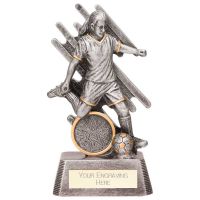 Focus Football Female Award Silver 130mm : New 2023