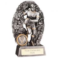 Blast Out Male Rugby Resin Award 160mm : New 2023