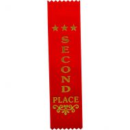 2nd Place Red Ribbon 200 x 50mm