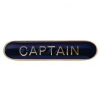 Scholar Bar Badge Captain Blue 40mm