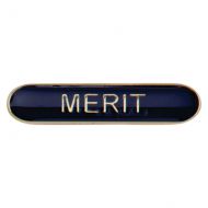 Scholar Bar Badge Merit Blue 40mm