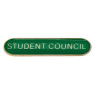 Scholar Bar Badge Student Council Green 40mm