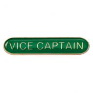 Scholar Bar Badge Vice Captain Green 40mm