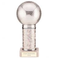 Disco Inferno Tube Trophy Silver 190mm : New 2022