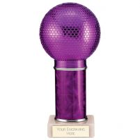 Disco Inferno Tube Trophy Purple 190mm : New 2022