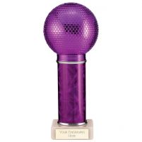 Disco Inferno Tube Trophy Purple 215mm : New 2022