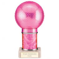 Disco Inferno Tube Trophy Pink 165mm : New 2022