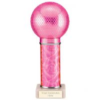 Disco Inferno Tube Trophy Pink 215mm : New 2022