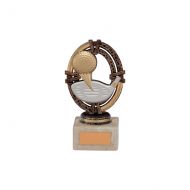 Maverick Legend Block Trophy Golf Bronze 135mm