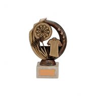 Renegade Darts Legend Trophy Award Antique Bronze and Gold 150mm