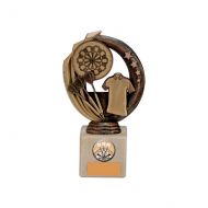 Renegade Darts Legend Trophy Award Antique Bronze and Gold 170mm