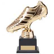 World Striker Premium Football Boot Trophy Award Gold 185mm : New 2020