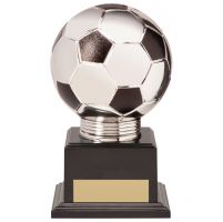 Valiant Legend Football Trophy Award Silver and Black 145mm : New 2020