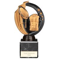 Renegade Legend Rugby Award Black 175mm : New 2023