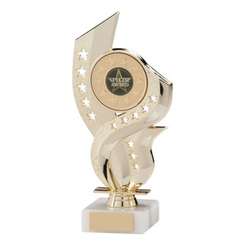 170mm Multi Sports Award Gold star & Pink Trophy FREE Engraving 