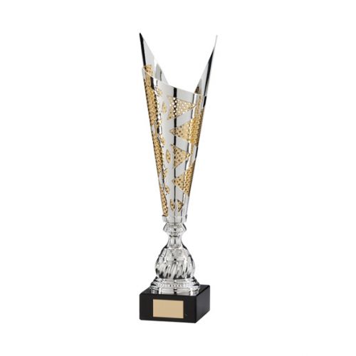 Andromeda Laser Cut Silver and Gold Presentation Cup 410mm